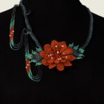 Naszyjnik koralikowy #155 - Huichol (Meksyk)