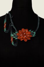 Naszyjnik koralikowy #155 - Huichol (Meksyk)