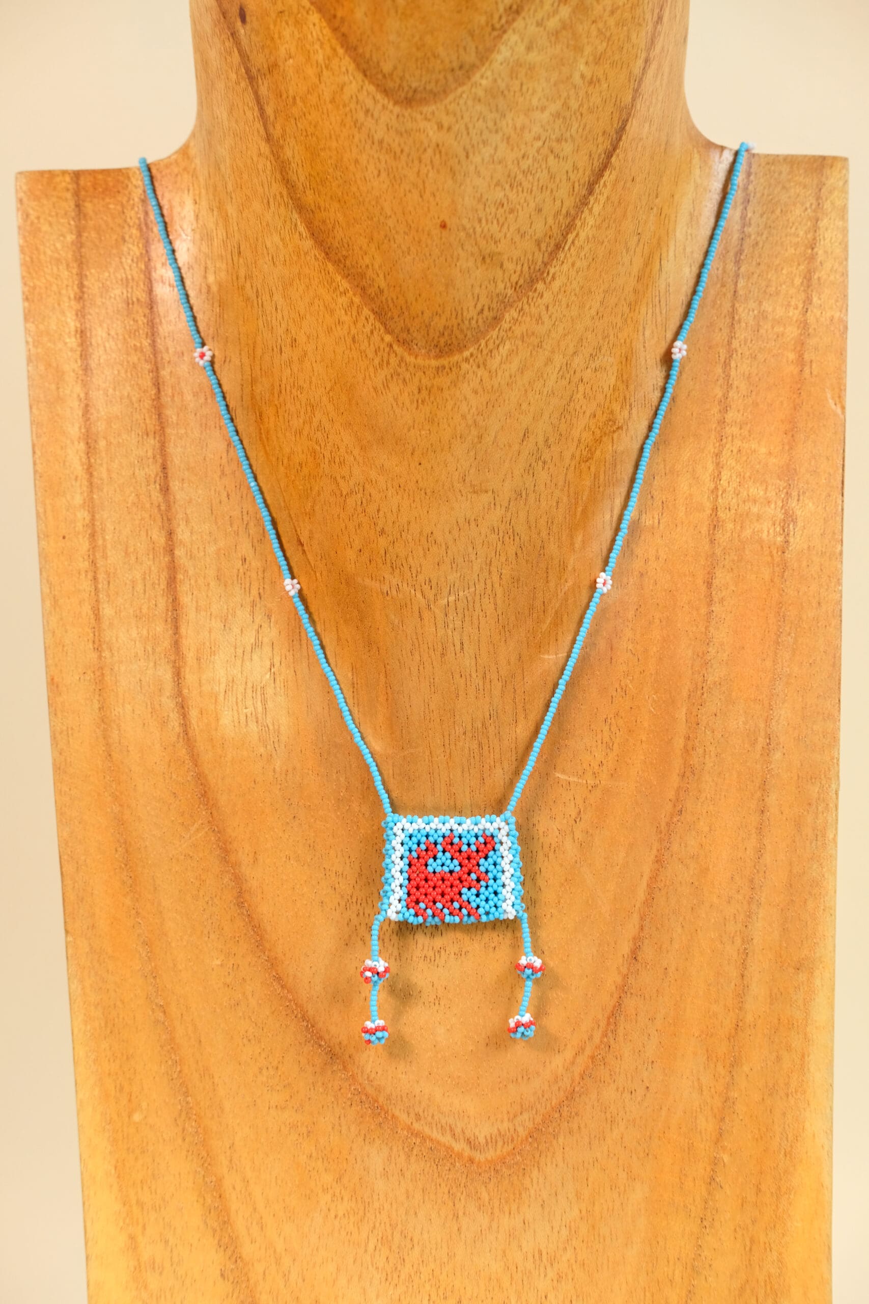 DSCF4851-scaled-1.jpg Naszyjnik koralikowy #288 - Huichol, Meksyk - obrazek 1