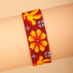 Bransoletka koralikowa Huichol #563