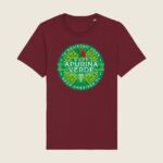 Koszulka Unisex T-Shirt bordo (L)- Apurina Verde