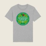 Koszulka Unisex T-Shirt szary (M i L) - Apurina Verde