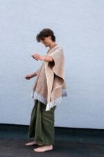 Ponczo wełniane #1214 - obrazek 2